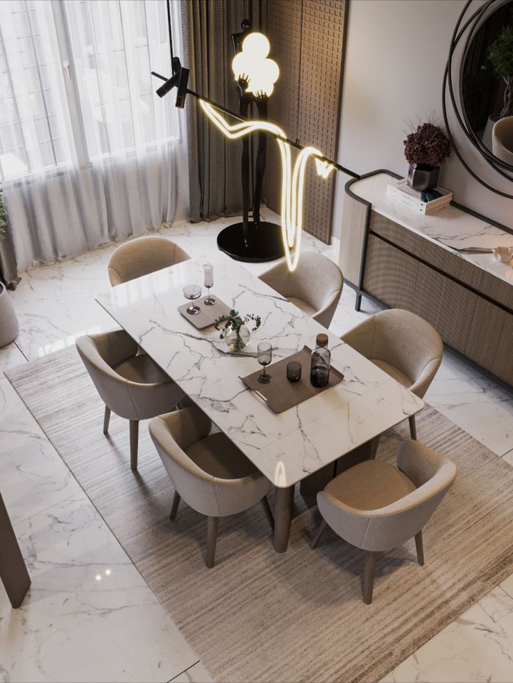 تفصيل طاولات طعام بالرياض